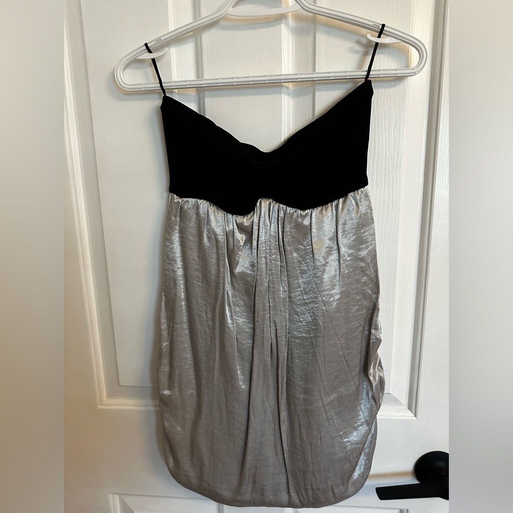 Mini bustier dress